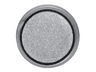 Tile, Round 1 x 1 with Silver Circle with Black Border Pattern
