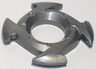 Ring 4 x 4 with 2 x 2 Hole and 4 Arrow Ends (Ninjago Spinner Crown)