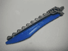 Hero Factory Weapon, Saw with Molded Trans-Dark Blue Sword Blade Pattern