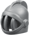 Minifigure, Headgear Helmet Castle Closed with Fixed Face Grille