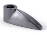 Bionicle 1 x 3 Tooth with Axle Hole (Bohrok Eye)
