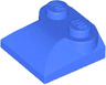 Slope, Curved 2 x 2 x 2/3 with 2 Studs and Curved Sides