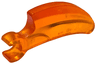 Barb / Claw / Horn / Tooth with Clip, Curved