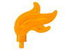 Minifigure, Plume Feather Triple Compact / Flame / Water with Small Pin