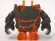 Body Rock Monster - Torso/Legs with Dark Bluish Gray Arms Assembly
