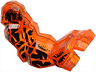Arm Rock Monster Large, Right with Black Pattern