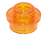 Plate, Round 1 x 1 with Open Stud