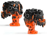 Body Magma Monster Large with Black Top and Black and Orange Pattern