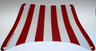 Cloth Sail 28 x 18 Top with Red Stripes Pattern