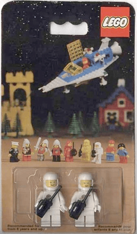 LEGO White Spacemen (0013-1) set, 1982