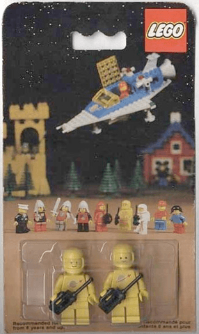LEGO Yellow Spacemen (0014-1) set, 1982