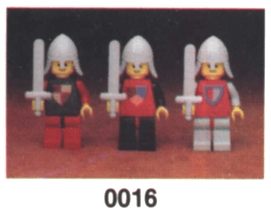 LEGO Knights (0016-1) set, 1982