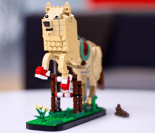LEGO The Majestic Horse (010423-1) set, 2023