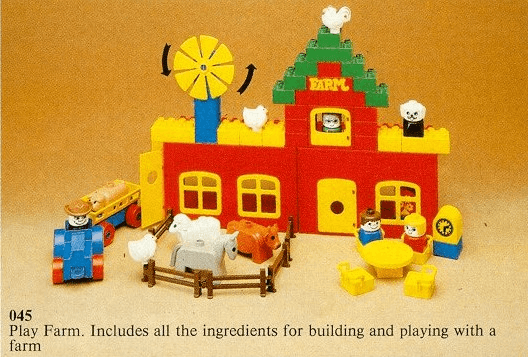 LEGO Farm (045-1) set, 1979