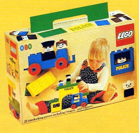 LEGO Police Station (080-3) set, 1976