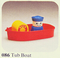 LEGO Tub Boat (086-1) set