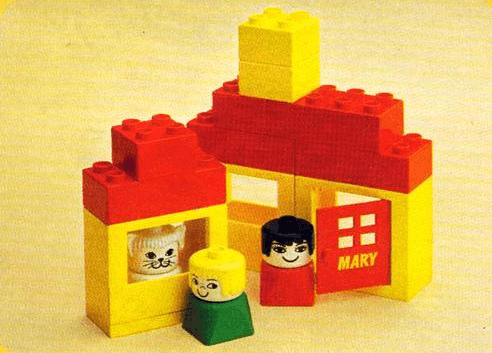 LEGO Mary's House (089-1) set, 1977