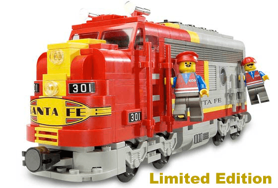 LEGO Santa Fe Super Chief, Limited Edition (10020-2) set, 2002
