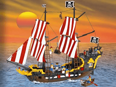 LEGO Black Seas Barracuda {Reissue} (10040-1) set, 2002