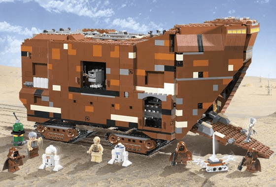 LEGO Sandcrawler (10144-1) set, 2005