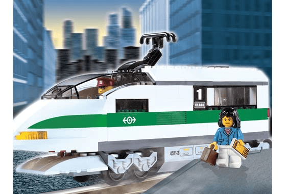 LEGO High Speed Train Locomotive (10157-1) set, 2004