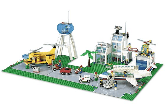 LEGO City Airport - City Logo Box (10159-1) set, 2004