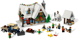 Winter Village Cottage