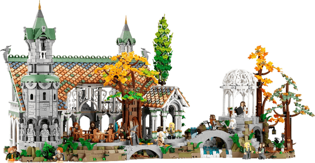 LEGO Rivendell (10316-1) set, 2023