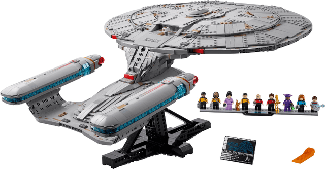 LEGO U.S.S. Enterprise NCC-1701-D (10356-1) set, 2025