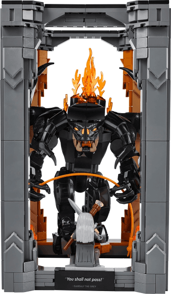 LEGO Balrog Book Nook (10367-1) set, 2025
