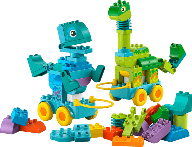 LEGO 3in1 Dinosaurs on Wheels (10451-1) set, 2025
