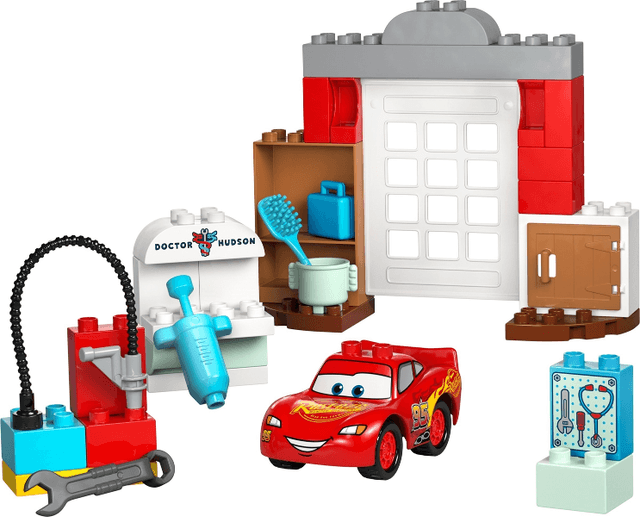 LEGO McQueen's Visit to Doc's Garage (10456-1) set, 2025