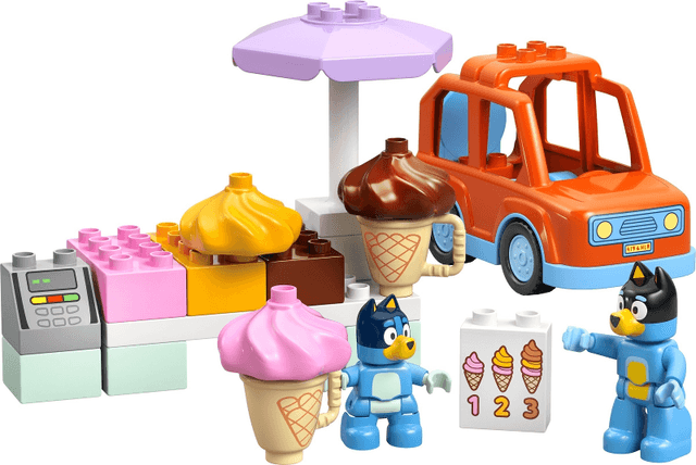 LEGO Ice Cream Trip with Bluey (10458-1) set, 2025