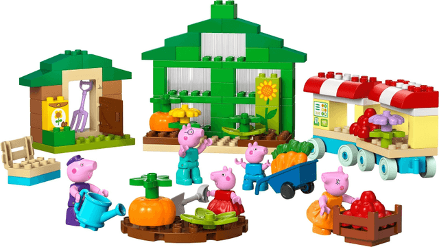 LEGO Grandpa Pig's Garden and Greenhouse (10461-1) set, 2025