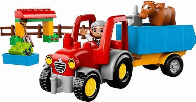 LEGO Farm Tractor (10524-1) set, 2014