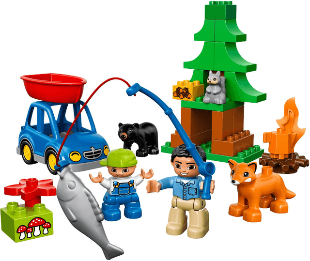 LEGO Forest: Fishing Trip (10583-1) set, 2015
