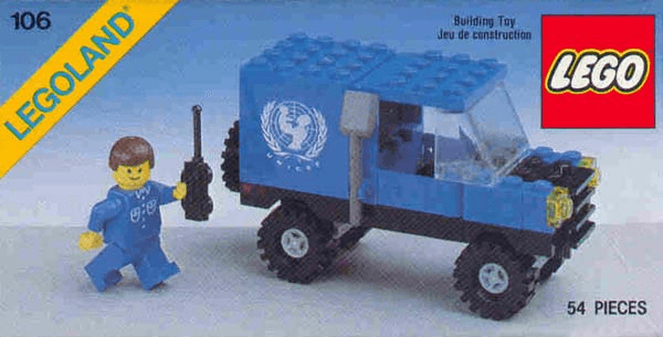 LEGO UNICEF Van (106-1) set, 1985