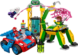Spider-Man at Doc Ock’s Lab