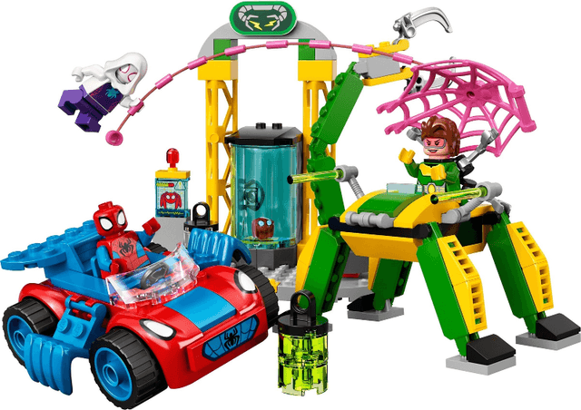 LEGO Spider-Man at Doc Ock’s Lab (10783-1) set, 2022