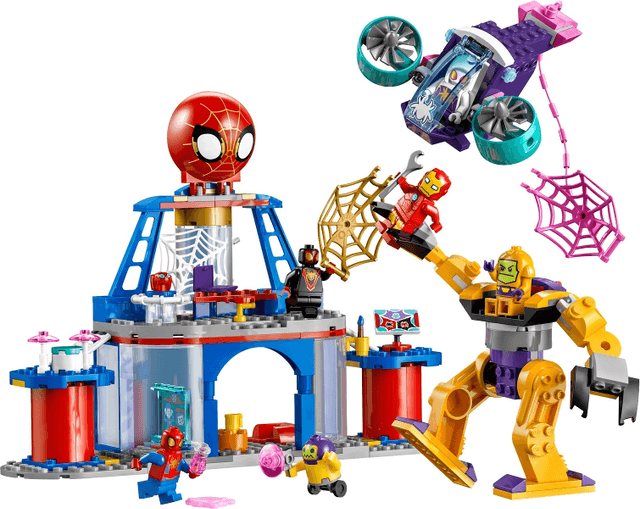 LEGO Team Spidey Web Spinner Headquarters (10794-1) set, 2024