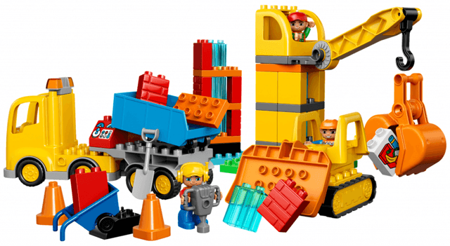 LEGO Big Construction Site (10813-1) set, 2016