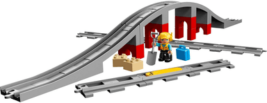 Train Bridge and Tracks