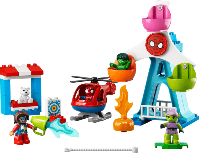 LEGO Spider-Man & Friends: Funfair Adventure (10963-1) set, 2022