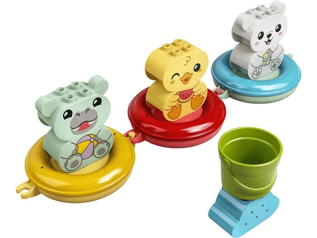 LEGO Bath Time Fun: Floating Animal Train (10965-1) set, 2022