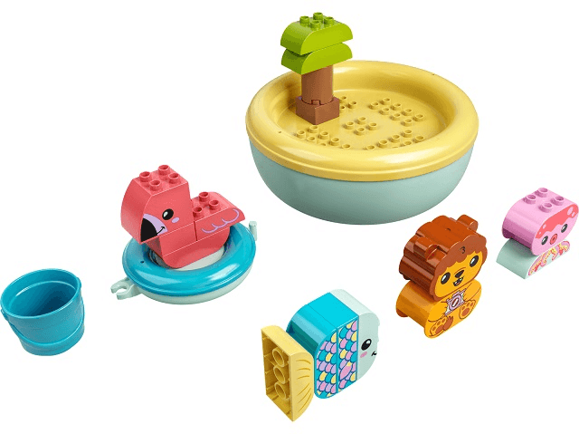 LEGO Bath Time Fun: Floating Animal Island (10966-1) set, 2022