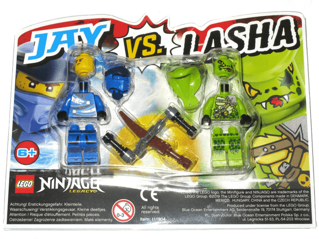 LEGO Jay vs. Lasha blister pack (111904-1) set, 2019