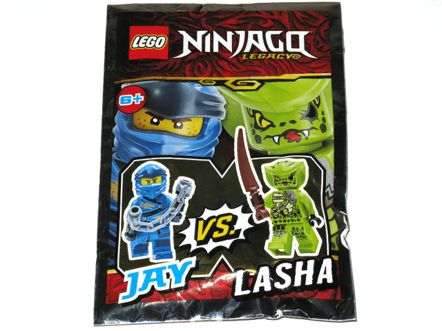 LEGO Jay vs. Lasha foil pack (111904-2) set, 2019