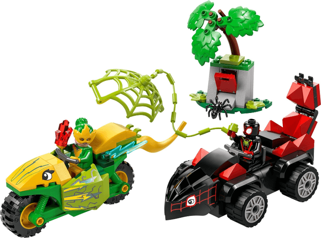 LEGO Spin and Electro Dinosaur Vehicle Chase (11198-1) set, 2025