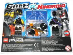 Cole vs. Nindroid blister pack