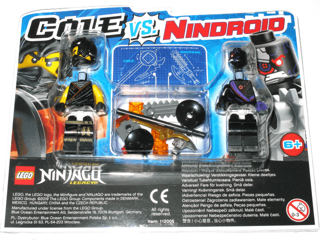 LEGO Cole vs. Nindroid blister pack (112005-1) set, 2020
